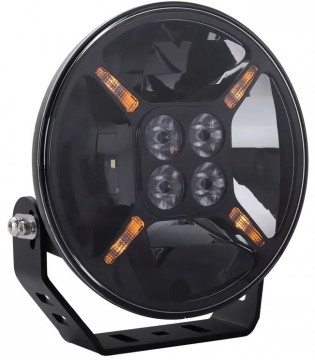 Led Ekstralys 120 watt med sort front