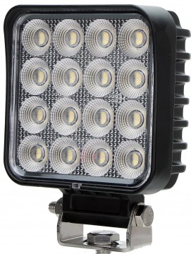 Ledtronic LED Arbeidslys 48 watt Flood Varmhvitt lys